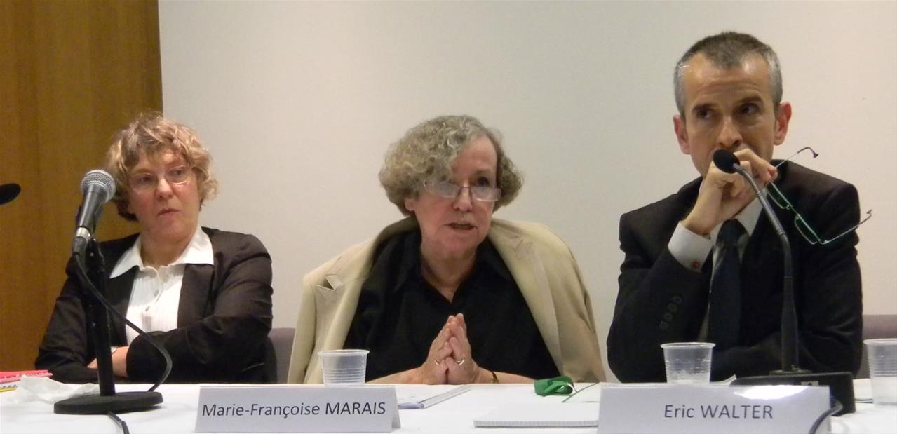 Mireille Imbert-Quaretta, Marie-François Marais et Eric Walter